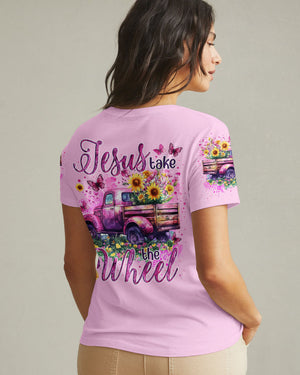 Jesus Take The Wheel Women's All Over Print Shirt - Tytm2301252