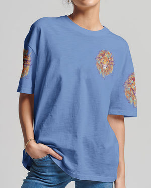 I Will Not Be Shaken Lion Women's All Over Print Shirt - Tytm2401244