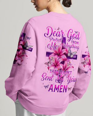 Dear God Protect Me Women's All Over Print Shirt - Tytm2606245