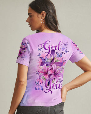 God Is With You Women's All Over Print Shirt - Tytm2611242