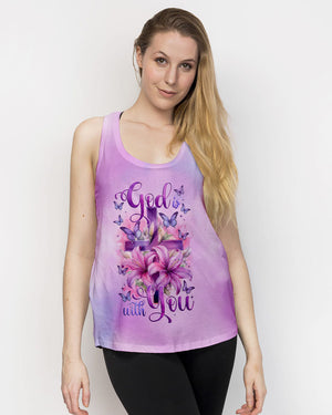 God Is With You Women's All Over Print Shirt - Tytm2611242