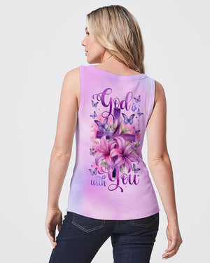 God Is With You Women's All Over Print Shirt - Tytm2611242