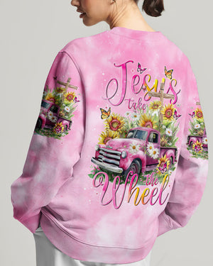 Jesus Take The Wheel Women's All Over Print Shirt - Tytm2907244