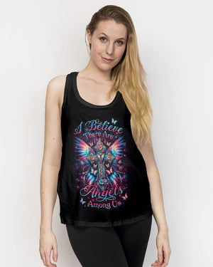 I Believe There Are Angels Among Us Women's All Over Print Shirt - Yhlt1512234