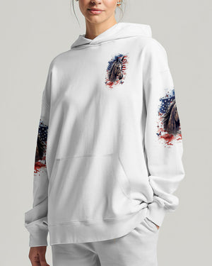 Runs On Jesus And Horses Women's All Over Print Shirt - Yhdu0107253