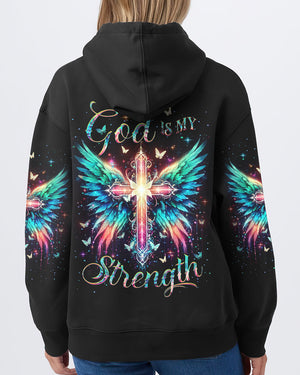 God Is My Strength Women's All Over Print Shirt - Yhdu0301243