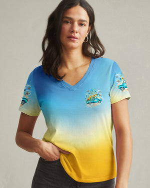 Jesus Take The Wheel Women's All Over Print Shirt - Yhdu0302253