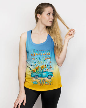 Jesus Take The Wheel Women's All Over Print Shirt - Yhdu0302253