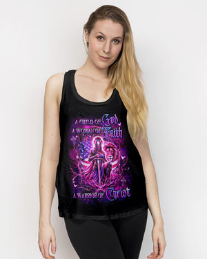 A Child Of God A Woman Of Faith Women's All Over Print Shirt - Yhdu0412242