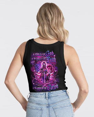 A Child Of God A Woman Of Faith Women's All Over Print Shirt - Yhdu0412242