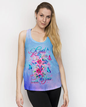 God Is With You Women's All Over Print Shirt - Yhdu0601253