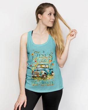 Jesus Take The Wheel Women's All Over Print Shirt - Yhdu0605244