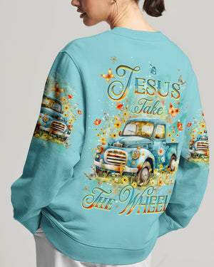 Jesus Take The Wheel Women's All Over Print Shirt - Yhdu0605244