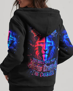 Jesus Dropped The Charges Lion Women's All Over Print Shirt - Yhdu0707253
