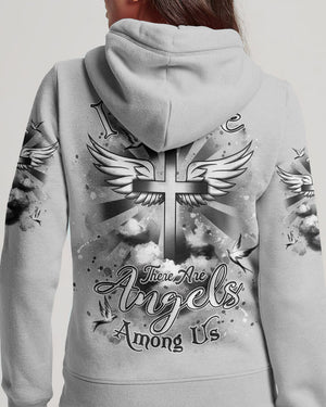 I Believe There Are Angels Among Us Women's All Over Print Shirt - Yhdu0804253