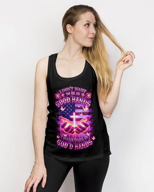 I Want To Be In God's Hands Women's All Over Print Shirt - Yhdu1012242
