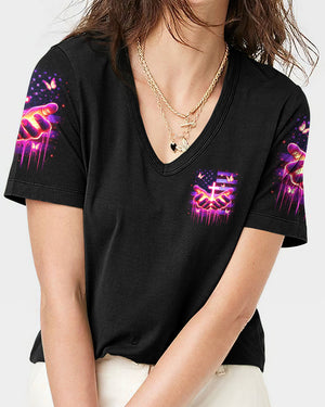 I Want To Be In God's Hands Women's All Over Print Shirt - Yhdu1012242