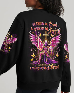 A Child Of God A Woman Of Faith Women's All Over Print Shirt - Yhdu1103253