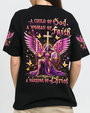 A Child Of God A Woman Of Faith Women's All Over Print Shirt - Yhdu1103253