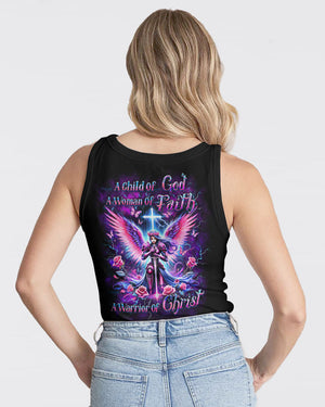 A Child Of God A Woman Of Faith Women's All Over Print Shirt - Yhdu1112242