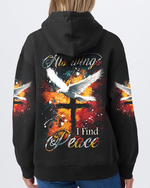 In His Wings I Find Peace Women's All Over Print Shirt - Yhdu1202253