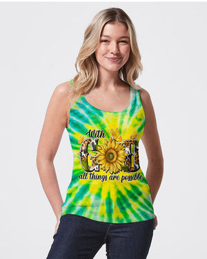 With God All Things Are Possible Women's All Over Print Shirt - Yhdu1206241