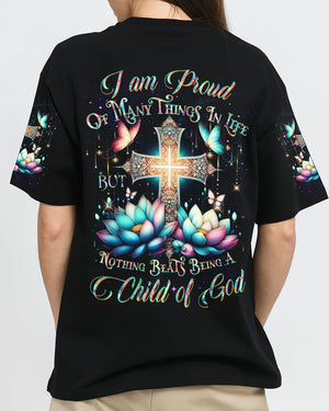 I Am Proud Of Being Child Of God Women's All Over Print Shirt - Yhdu1212233