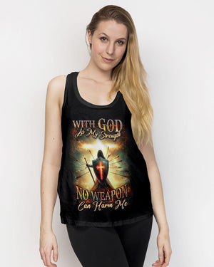 With God As My Strength Women's All Over Print Shirt - Yhdu1302253