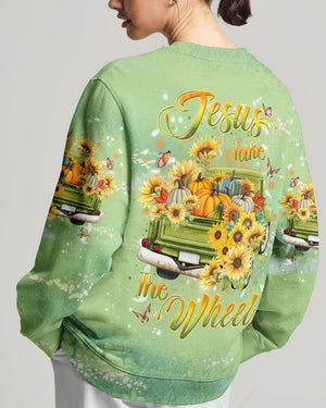 Jesus Take The Wheel Women's All Over Print Shirt - Yhdu1309243