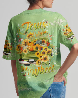 Jesus Take The Wheel Women's All Over Print Shirt - Yhdu1309243