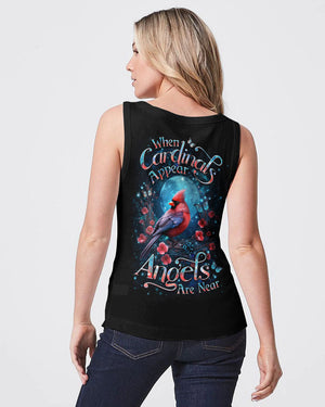 When Cardinals Appear Angels Are Near Women's All Over Print Shirt - Yhdu1512234