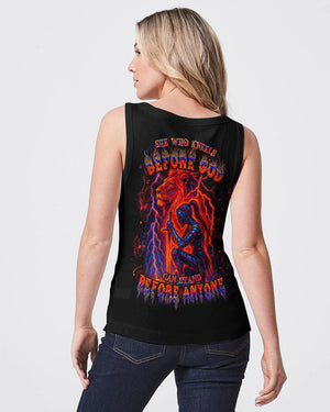 She Who Kneels Before God Women's All Over Print Shirt - Yhdu1607254