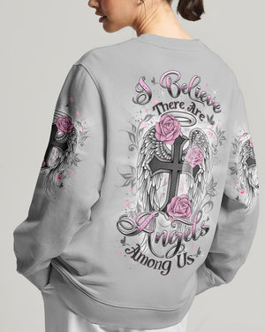 I Believe There Are Angels Among Us Women's All Over Print Shirt - Yhdu1609243