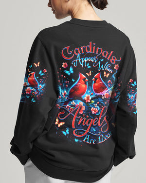 Cardinals Appear When Angels Are Near Women's All Over Print Shirt - Yhdu1703254