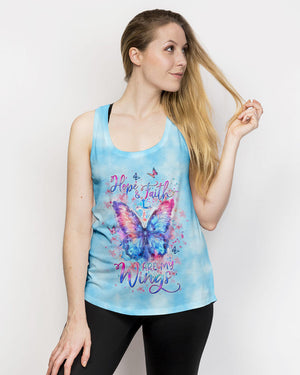 Hope And Faith Are My Wings Women's All Over Print Shirt - Yhdu1803245