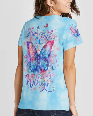 Hope And Faith Are My Wings Women's All Over Print Shirt - Yhdu1803245