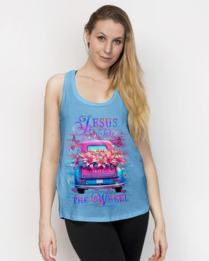 Jesus Take The Wheel Women's All Over Print Shirt - Yhdu1803253