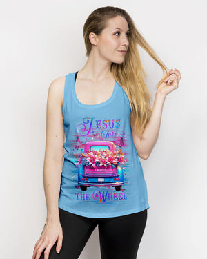 Jesus Take The Wheel Women's All Over Print Shirt - Yhdu1803253