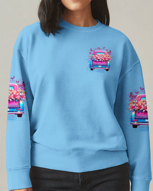 Jesus Take The Wheel Women's All Over Print Shirt - Yhdu1803253