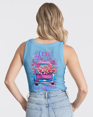 Jesus Take The Wheel Women's All Over Print Shirt - Yhdu1803253