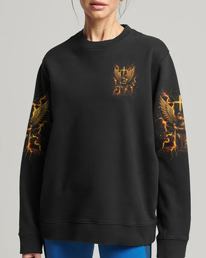 Thank You God Warrior Women's All Over Print Shirt - Yhdu1804252