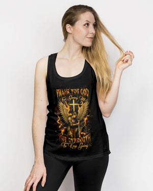 Thank You God Warrior Women's All Over Print Shirt - Yhdu1804252