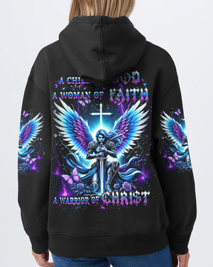 A Child Of God A Woman Of Faith Women's All Over Print Shirt - Yhdu1812242