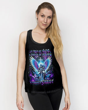 A Child Of God A Woman Of Faith Women's All Over Print Shirt - Yhdu1812242