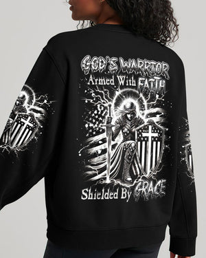 God's Warrior Women's All Over Print Shirt - Yhdu1902253
