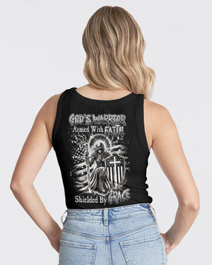 God's Warrior Women's All Over Print Shirt - Yhdu1902253