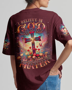 I Believe In God Women's All Over Print Shirt - Yhdu1903254