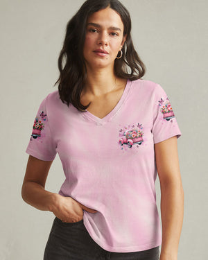 Jesus Take The Wheel Women's All Over Print Shirt - Yhdu1904254