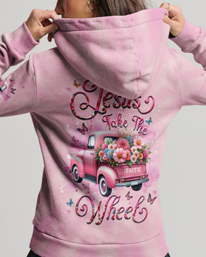 Jesus Take The Wheel Women's All Over Print Shirt - Yhdu1904254