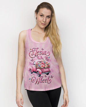 Jesus Take The Wheel Women's All Over Print Shirt - Yhdu1904254
